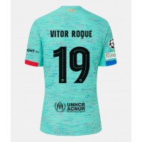 Dres Barcelona Vitor Roque #19 Rezervni 2023-24 Kratak Rukav